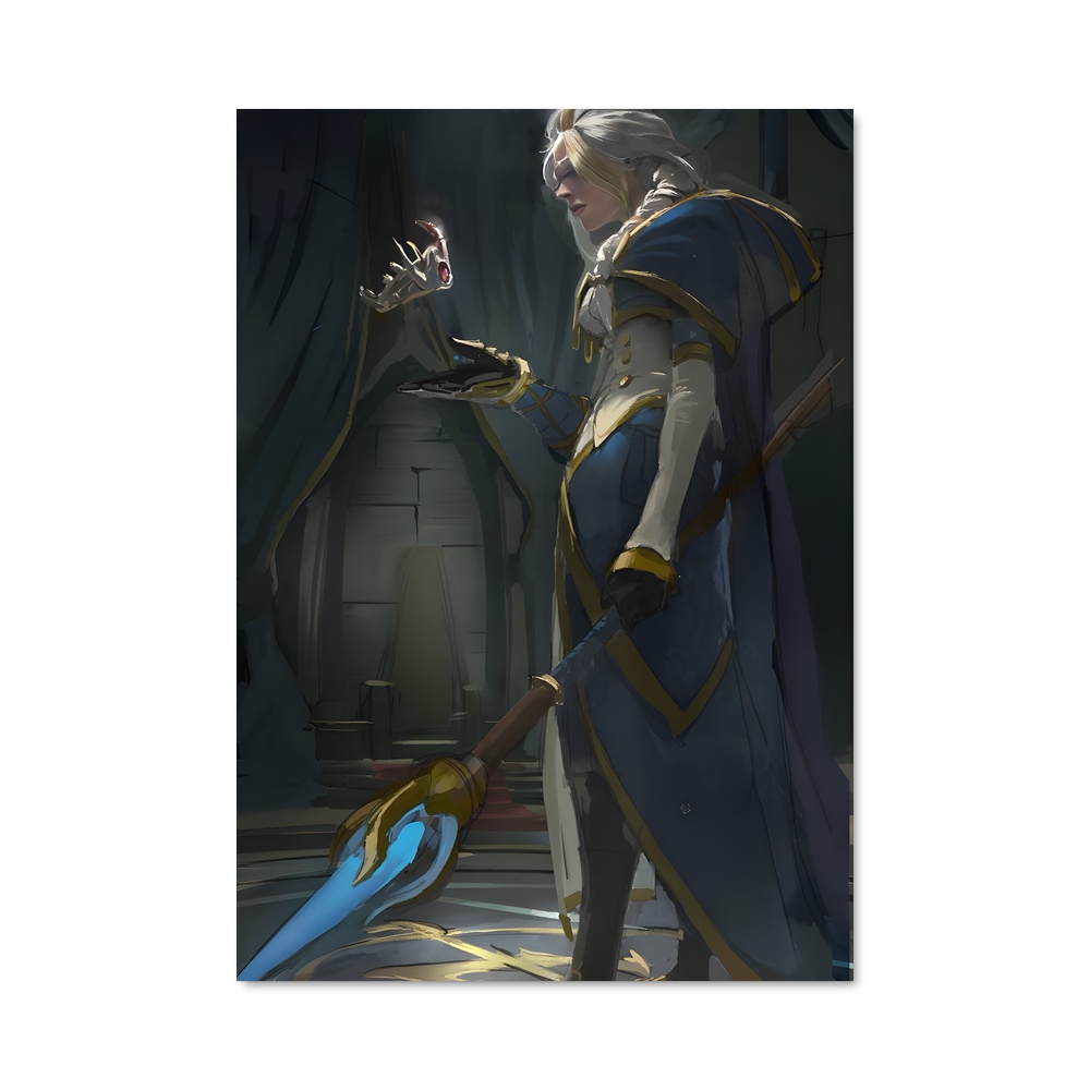 Poster Jaina, Gardienne des Tempêtes – affiche World of Warcraft
